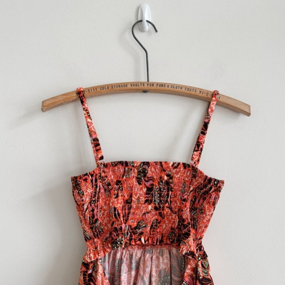 A.L.C. • Adriana Dress in Orange/Rose Multi • 0 - Picture 7 of 14